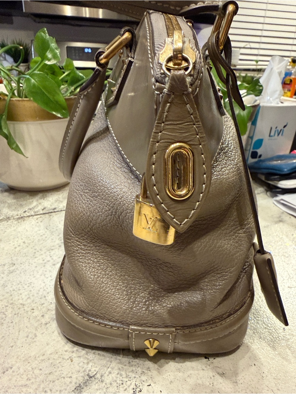 LOUIS VUITTON Suhali Leather Lockit PM Bag - Picture 4 of 14